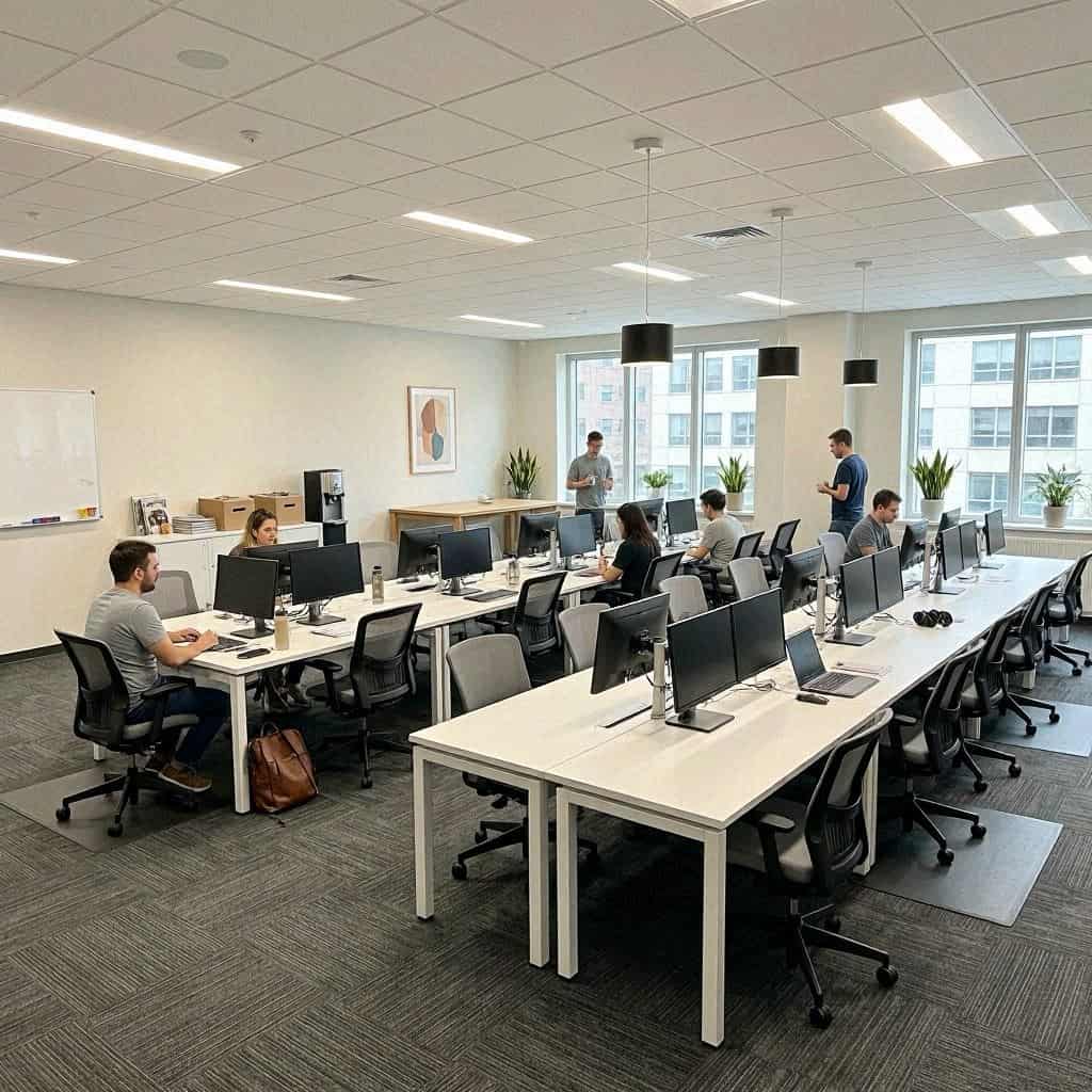 大型培训集中开课场景下咨询公司写字楼办公的研发团队安静需求该如何复盘